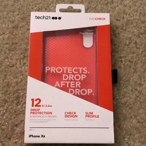 iPhone XR tech21 case Red